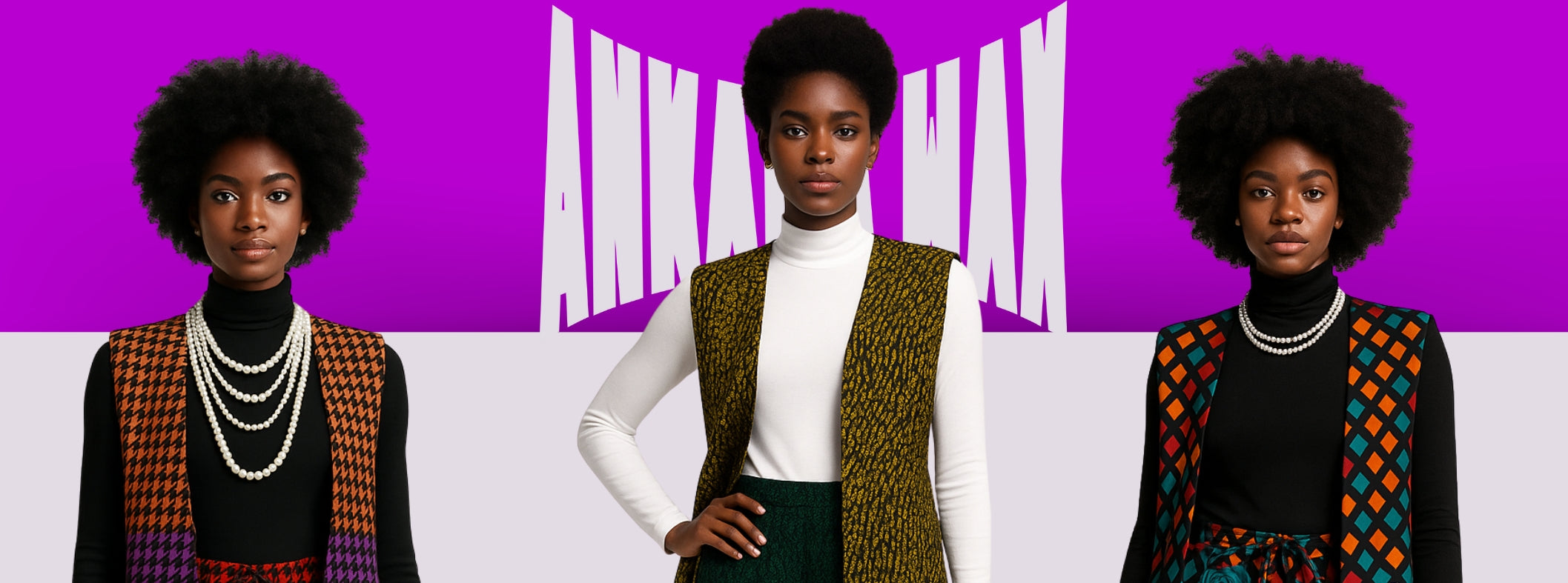 Ankara (wax) Vest Set