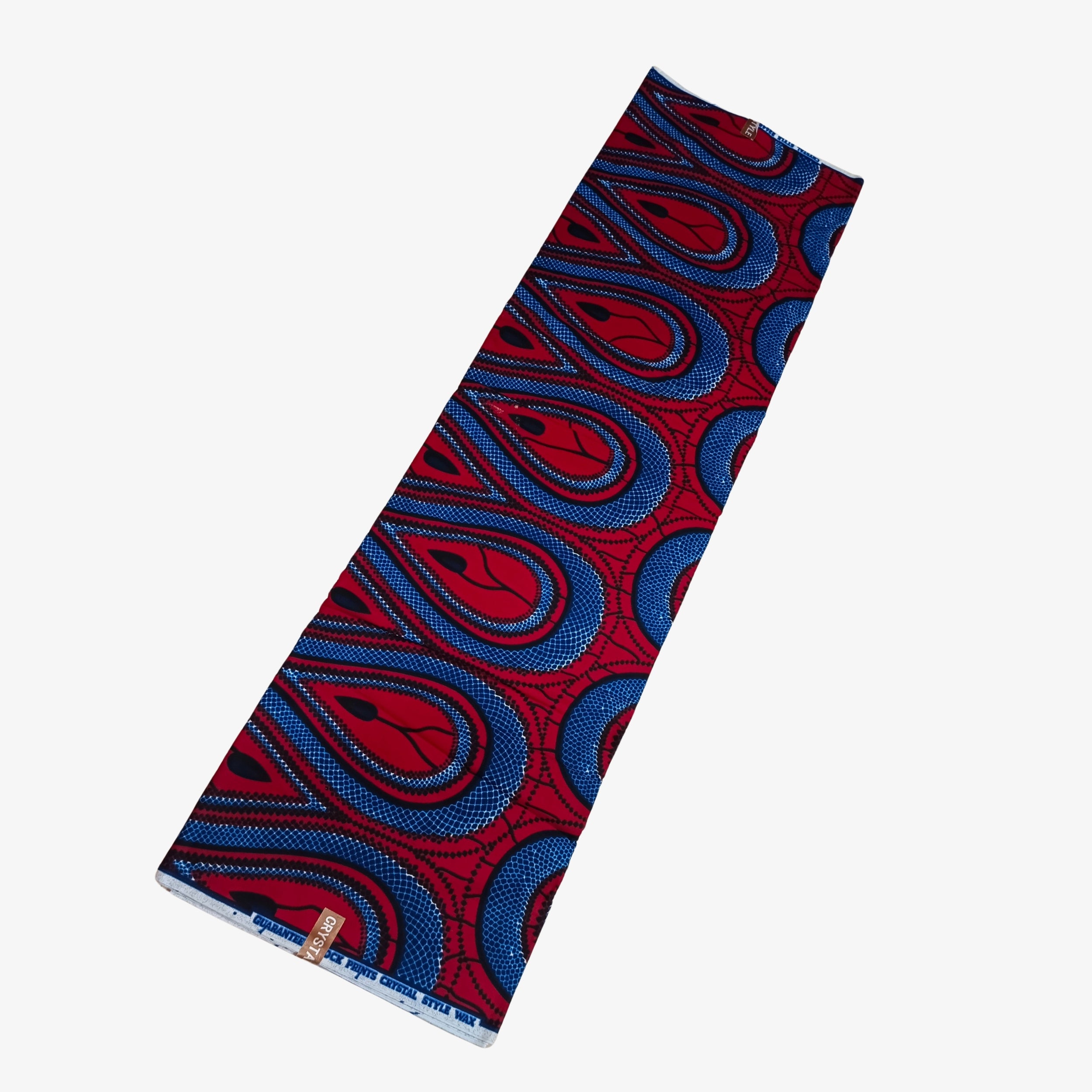 African Wax Print Fabric “Royal Wave Harmony” | Coul Fashion