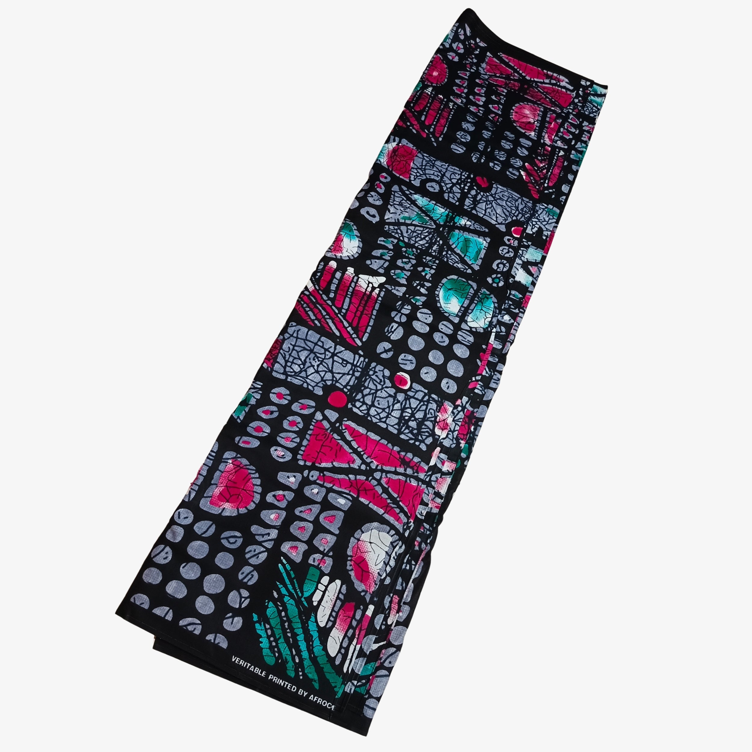 African Wax Print Fabric “Cosmic Geo Fusion” | Coul Fashion