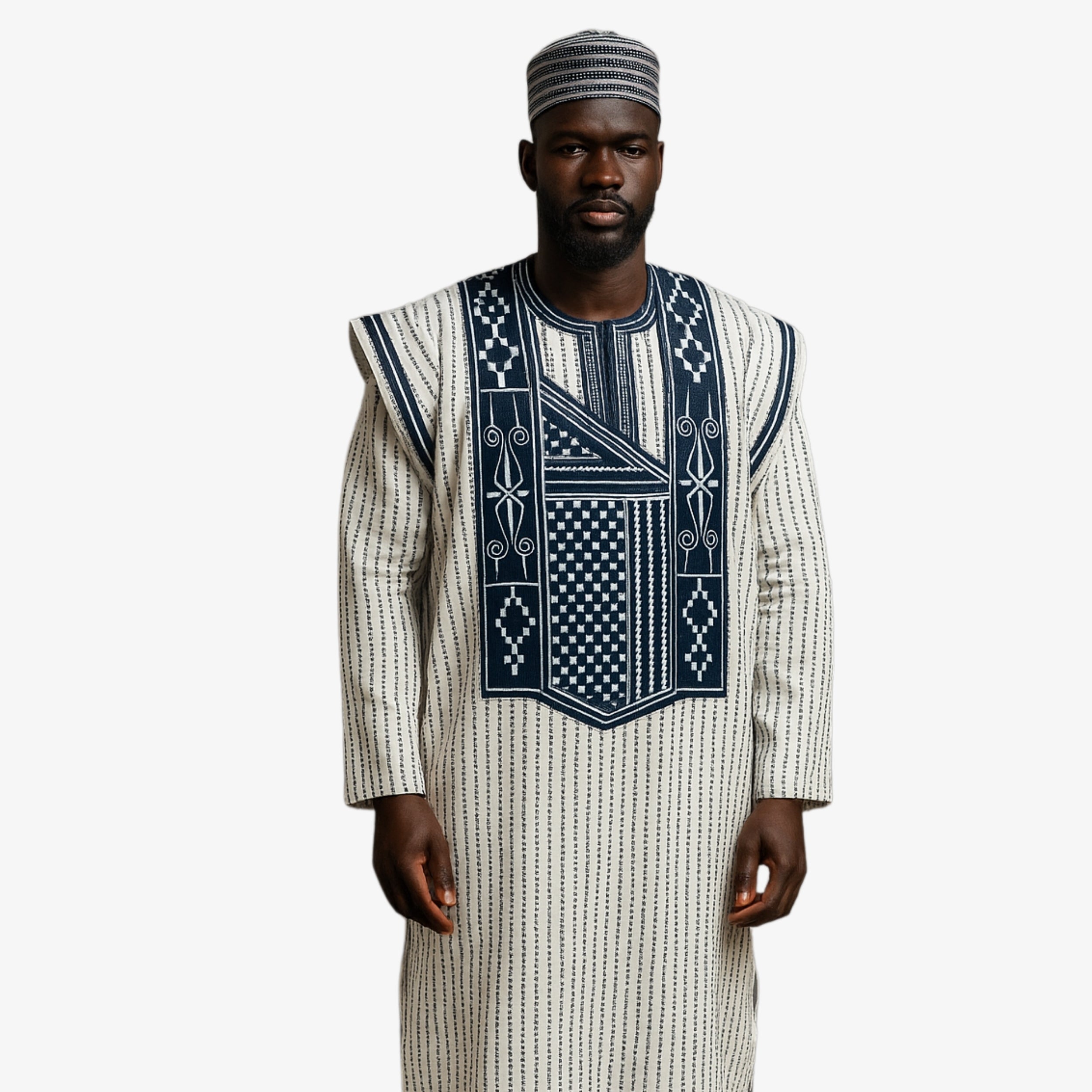 Men’s Faso Dan Fani Traditional Set – Heritage & Elegance | Coul Fashion