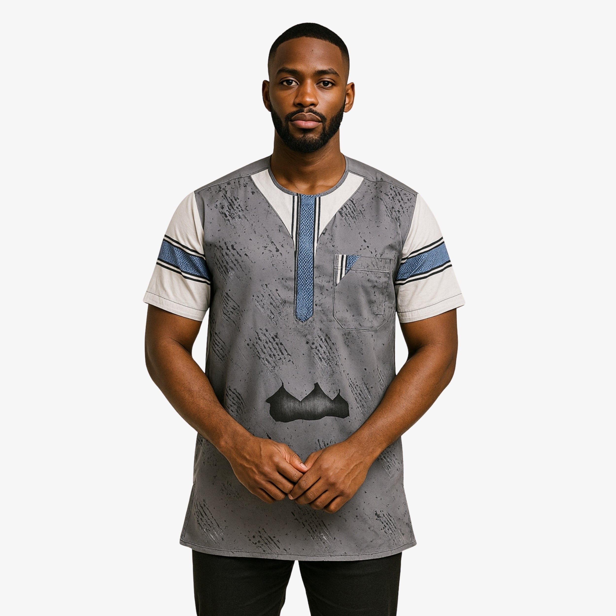 Royal Blue – Essence Modern & Stylish African Shirt | Coul Fashion