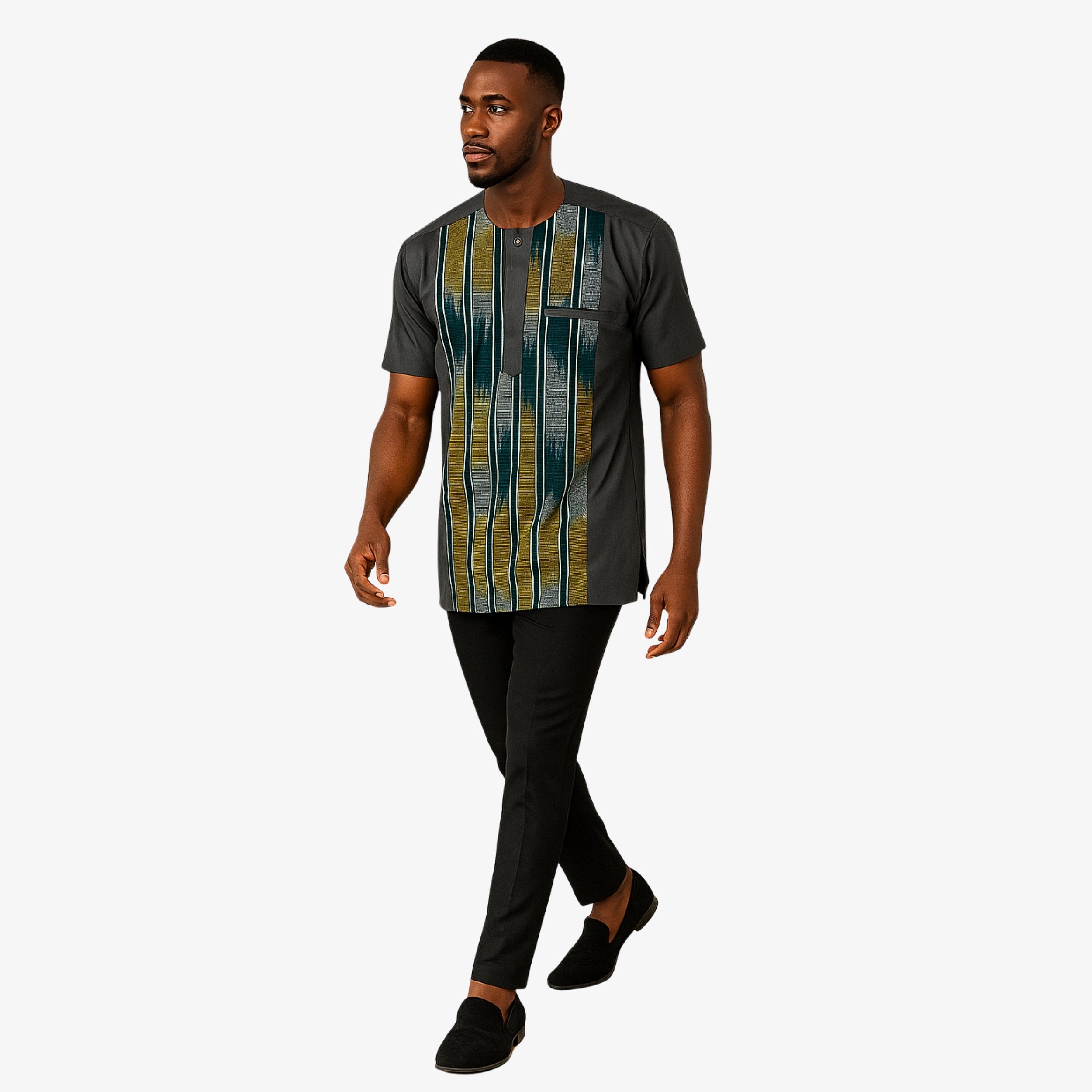 Ebony Prestige – African Heritage Shirt | Coul Fashion