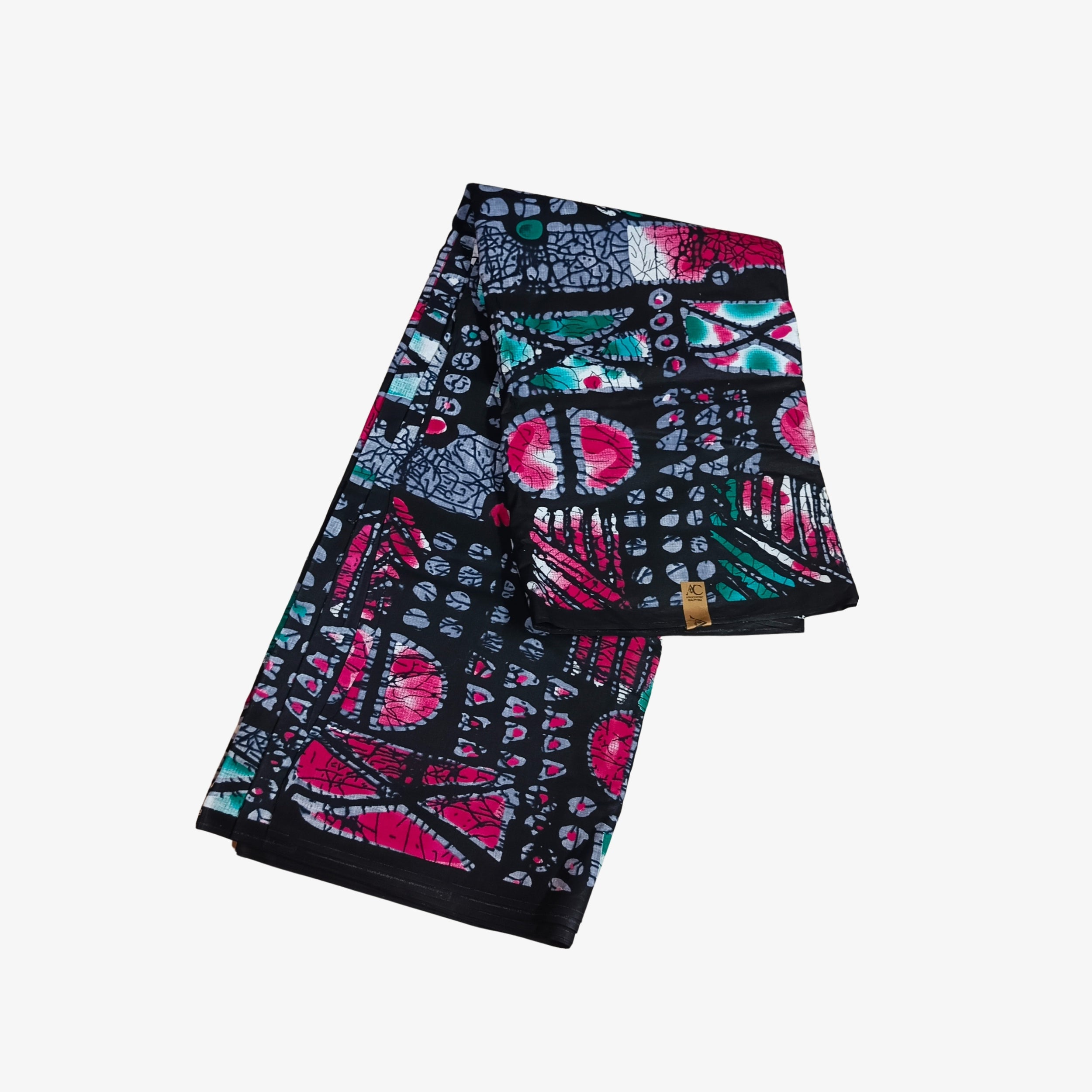 African Wax Print Fabric “Cosmic Geo Fusion” | Coul Fashion