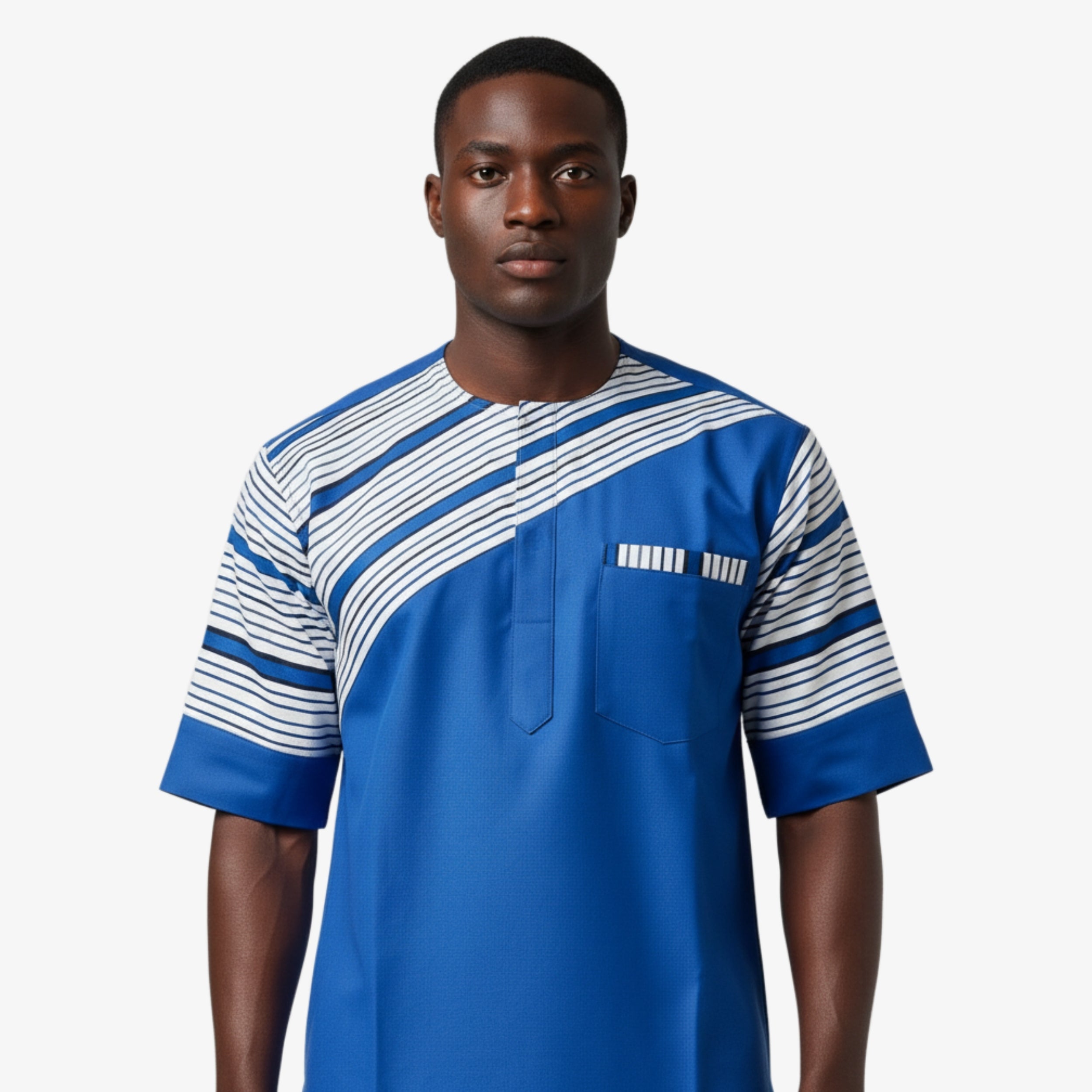 Royal Indigo – Contemporary African Shirt | Coul Fashion