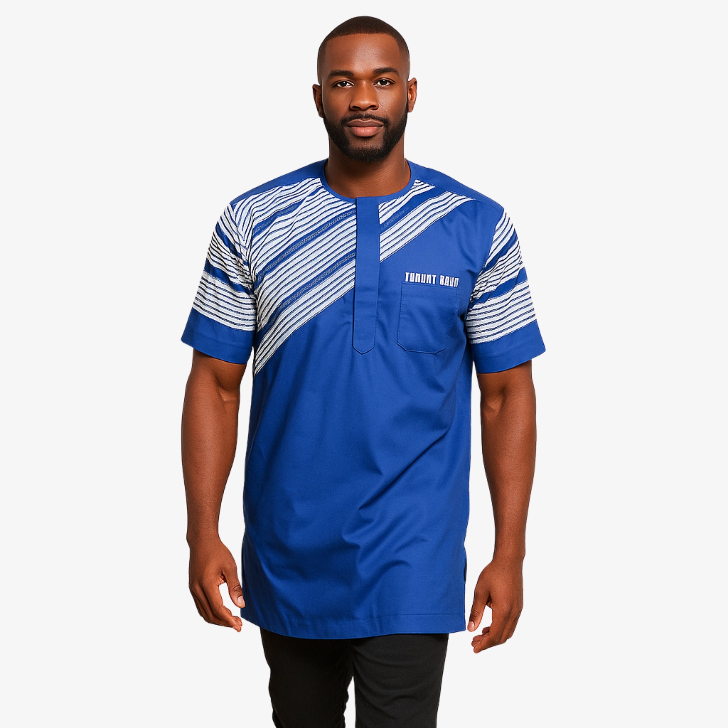 Royal Indigo – Contemporary African Shirt | Coul Fashion
