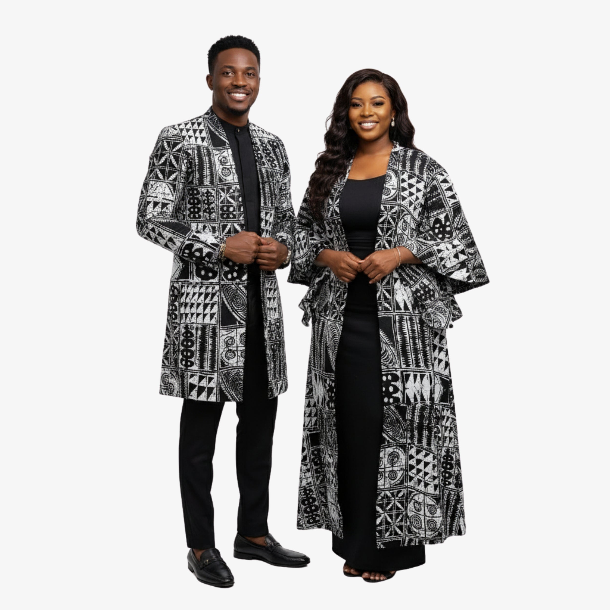 African Heritage Fabric “Black Tribal Essence” | Coul Fashion